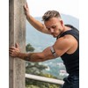 Lunar Straps Bicep Band Compatible with Whoop 4.0 Band Breathable