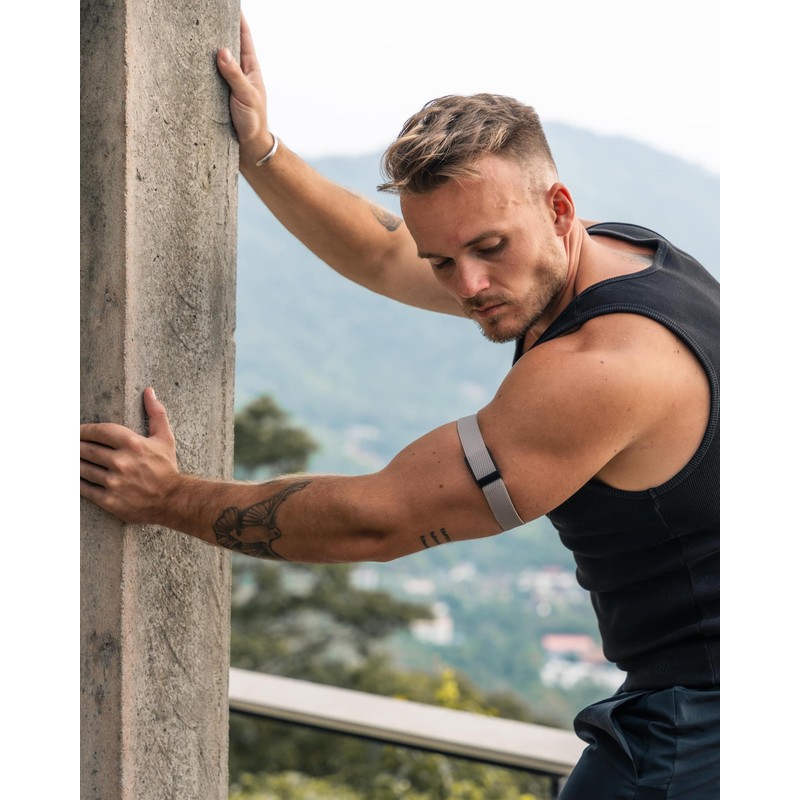 Lunar Straps Bicep Band Compatible with Whoop 4.0 Band Breathable