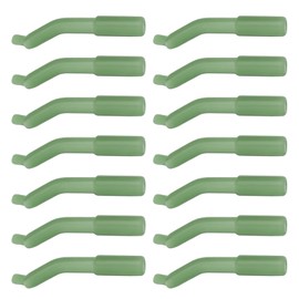 The Lord of the Tools 100 PCS Fishing Hook Kickers Carp Fishing Terminal 19x2.6mm for Rubber Hose Carp Fishing Rig Accessories Suitable for Lakes Rivers Oceans Green