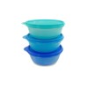 TUPPERWARE Ciotole Multiple (3) 600ml blu Oscuro + blu +