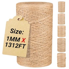 Natural Jute Twine String - Eco-Friendly Crafting & Gardening Rope