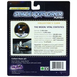 InAir Space Explorer - Lunar Lander with Moon Rover Playset - 5-piece Set
