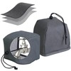2 Pack Foldable Outdoor Faucet Covers, 6.3”H x 7”W Reusable