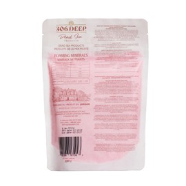 306 Deep Dead Sea Bath Salts Foaming Minerals - Pink Dead Sea Coarse Mineral for Soaking with Lavender Essential Oils, Alternative to Magnesium Flakes and Epsom Salt, Relaxing Bath Products