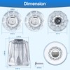 Enhon Shower Faucet Handle Replacement, Compatible with Price Pfister Contessa