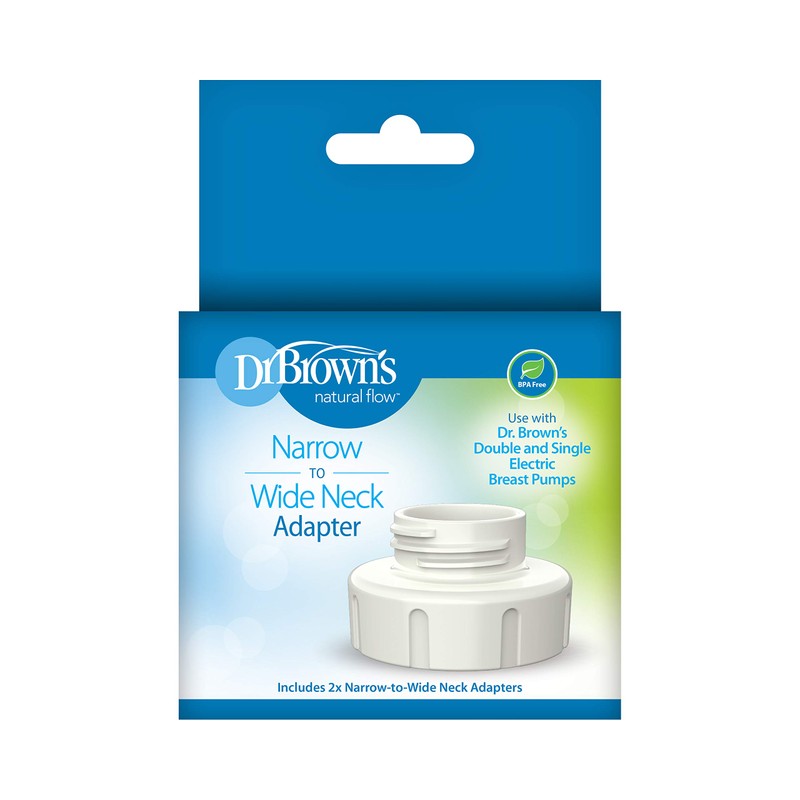 Narrow to Wide-Neck Adapter for Dr. Brown’s Electric Breast Pumps