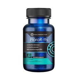 HEALTHADDICTION - Flora-RTTS Probióticos para Articulaciones y Salud Digestiva - Con Prebióticos y Cepas Activas - Bienestar Articular - 60 Cápsulas V