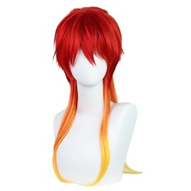 Cosplay Wig, Full Wig, Kyotaro Sugishita, Men's Short, Bangs, Harajuku, Handsome Heat Resistant, Fluffy, Imechan, Costume Accessory (Kataishiya)