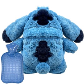 Hot Water Bottle Plush, Elie&Eason Cute Cartoon Hot Water Bottle Gifts for Girls, Children, Family and Friends