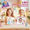 ZMLM Finger Painting Kit and Art Watercolours with Colouring Book