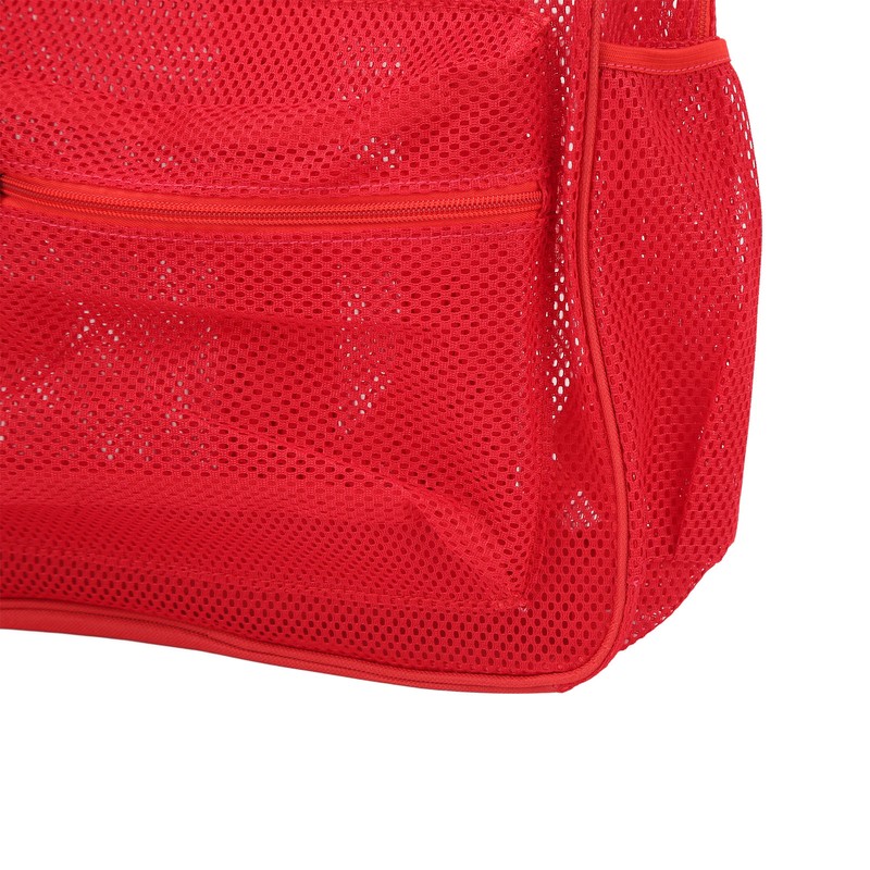 Mesh Backpack Heavy Duty Lightweight Large Capacity Washable See Through