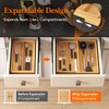 Lifewit Utensil Organizer for Kitchen Drawer, Expandable Cooking Utensil Tray,