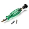 PB SWISS TOOLS 6464.GREEN Multicraft C6 Driver Bit Set of