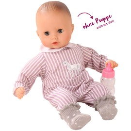 Götz 3402991 Combination Baby Unicorn Doll Clothing Set Size S 4-Piece Clothing and Accessory Set for Baby Dolls from 30-33 cm