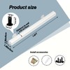 Wooden Handrails, 1-14ft Non-Slip Staircase Handrail,Wall Mounted Barrier-Free Staircase Grab