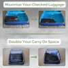 BeyondTrails 2 Pack Vacuum Compression Packing Cubes for Clothes |