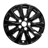 Coast To Coast International Gloss Black Impostor Wheel Skins, Set