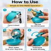 2-in-1 Dog Water Bottle & Bowl, Portable Stainless Steel Travel