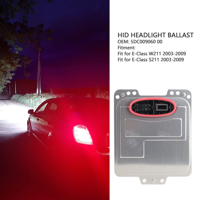 HID Headlight Ballast Aluminium Alloy 5DC009060 00 for E‑Class W211
