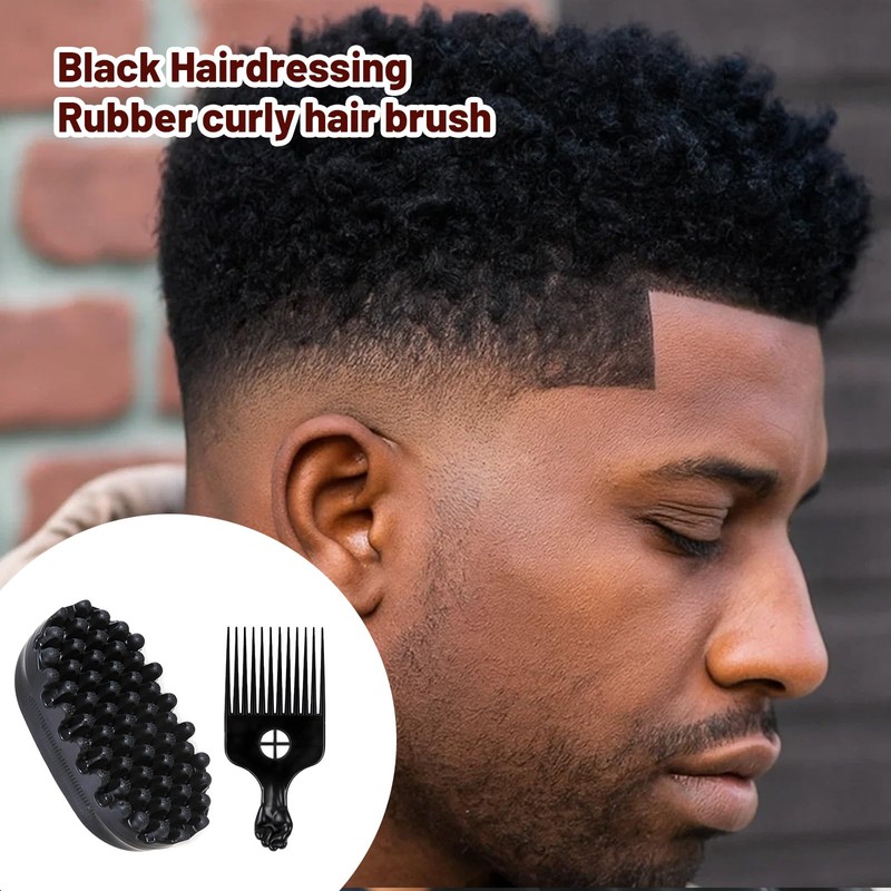 Hair Sponge, 2-Piece Set with Twist King and Afro Sponge