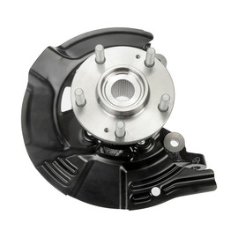 AutoShack Front Steering Knuckle & Wheel Bearing Hub Assembly 5 Lugs with ABS Driver Side Replacement for 2011 Hyundai Sonata 2.0L FWD KN798457