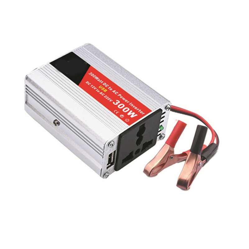 Portable Inverter Car Power Inverters DC12Volt To AC220Volt Transformer 300W
