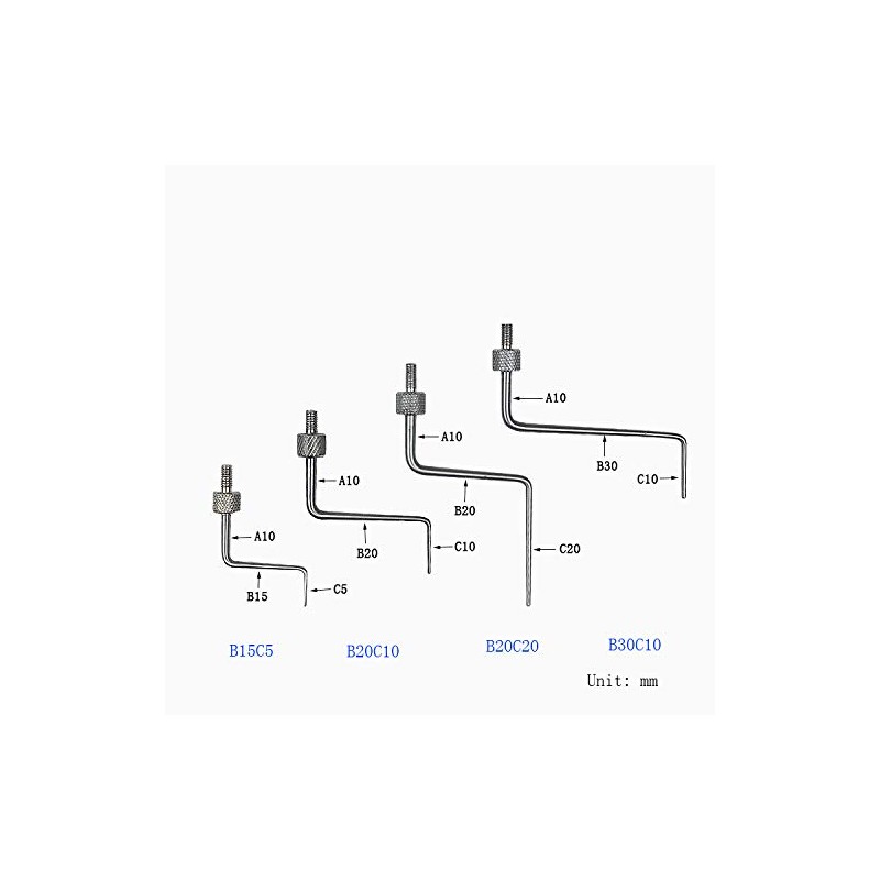 Needle Point Contact Point for Depth Gauge Dial Digital Indicator