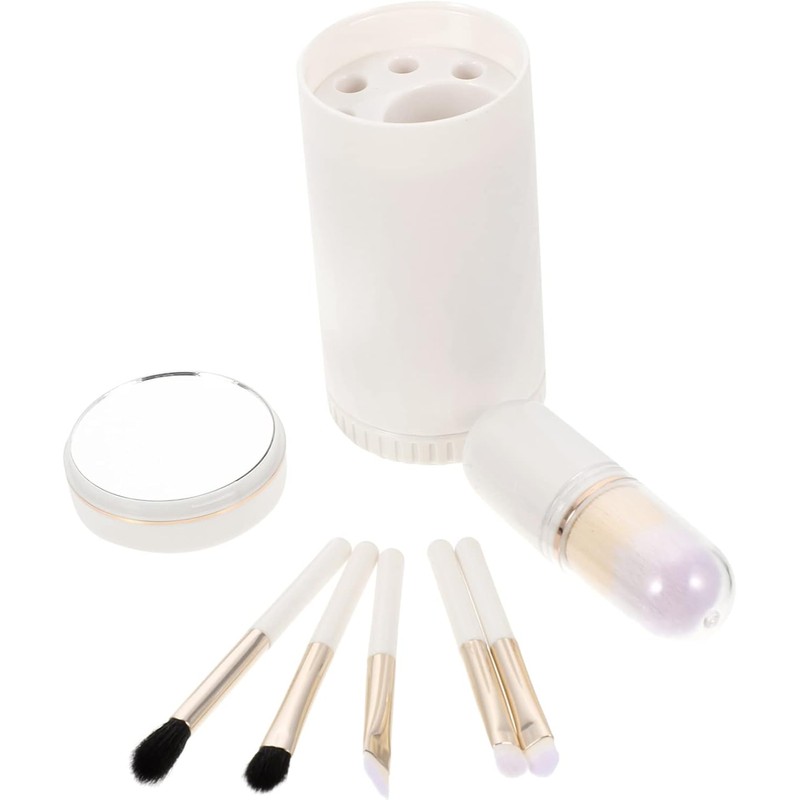 NOLITOY Juego De 2 Brochas De Maquillaje Para Sombras De