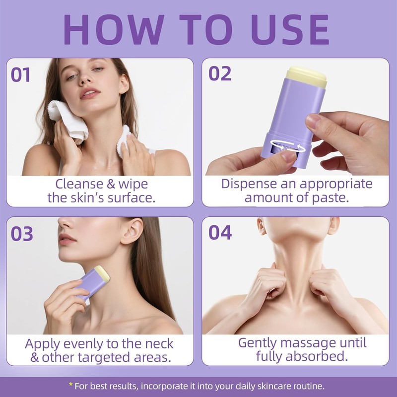 SM- Neck Firming Stick with Snake Oil & Jojoba –