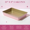 Paris Hilton Nonstick Carbon Steel Bakeware Collection, 13-Inch x 9-Inch