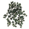Larksilk Variegated English Ivy - Artificial Ivy for Hanging Basket,