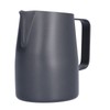 400ml Black PTFE Oblique Mouth Milk Frothing Jug 304 Stainless