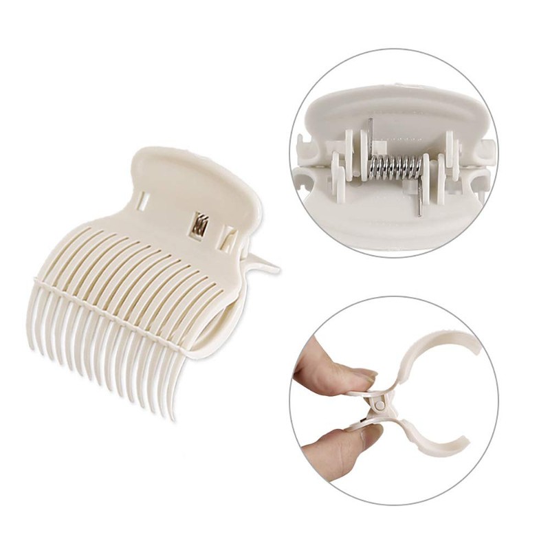 POFET Pack of 12 Hot Roller Clips, Hair Rollers, Claw