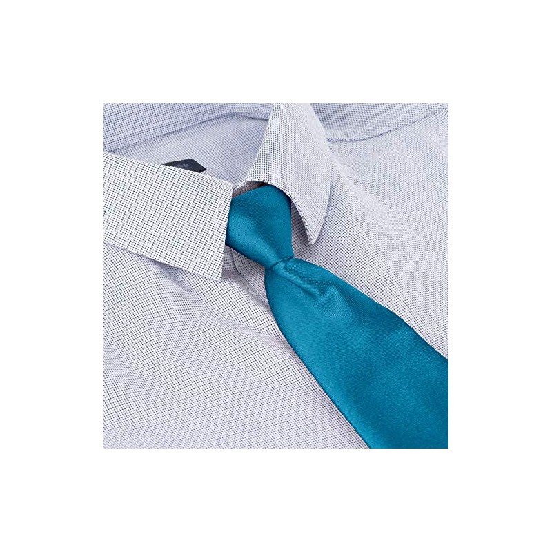 BomGuard Children's Tie with Silk Effect Shiny for Boys 2-5