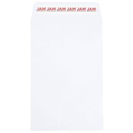 LUXPaper 6 x 9 Open End Envelopes | Peel & Press | White | 28lb. Text | 50 Qty