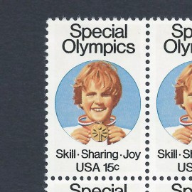 Unbranded Special Olympics - Vintage Mint Set of 4 Stamps 45 Years Old!