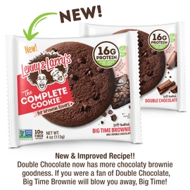 Lenny & Larry's The Complete Cookie, 8 Flavor Variety Pack, Soft Baked, 16g Plant Protein, Vegan, Non-GMO, 4 Ounce Cookie (Pack of 16)