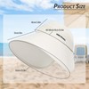 FuninCrea Women's Sun Hats with Storage Bag, Surrounding Full Face