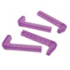2Pair Ice Skate Guards Hockey Shoe Blade Cover Adjustable Silicone