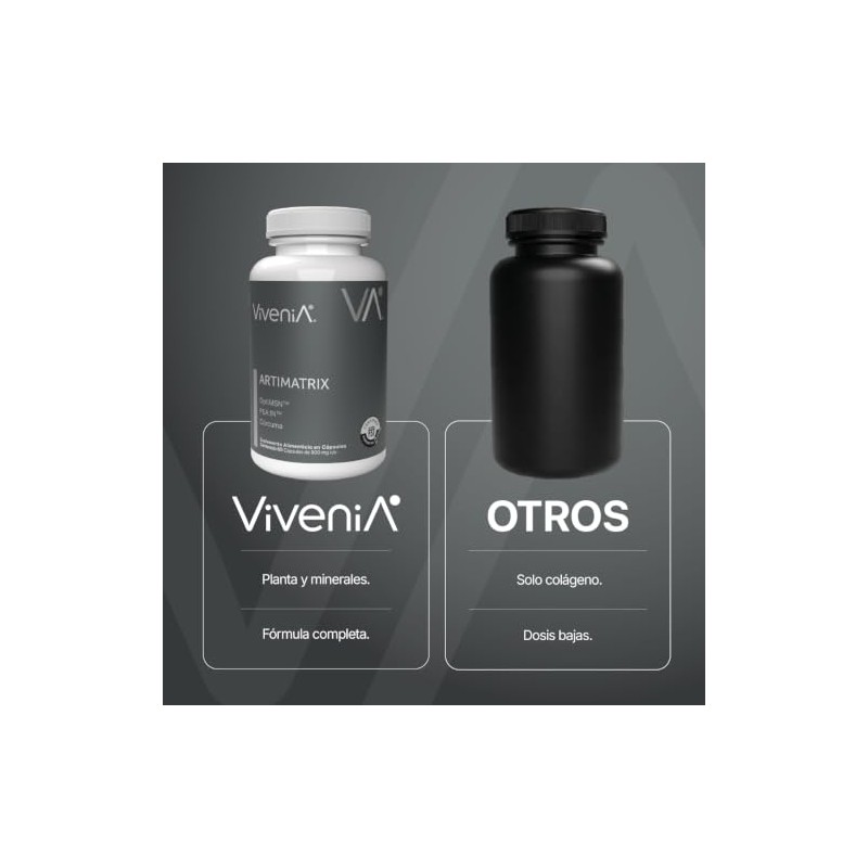 Artimatrix con OptiMSM®, PEA.IN®, Cúrcuma y Piperina | Suplemento Alimenticio