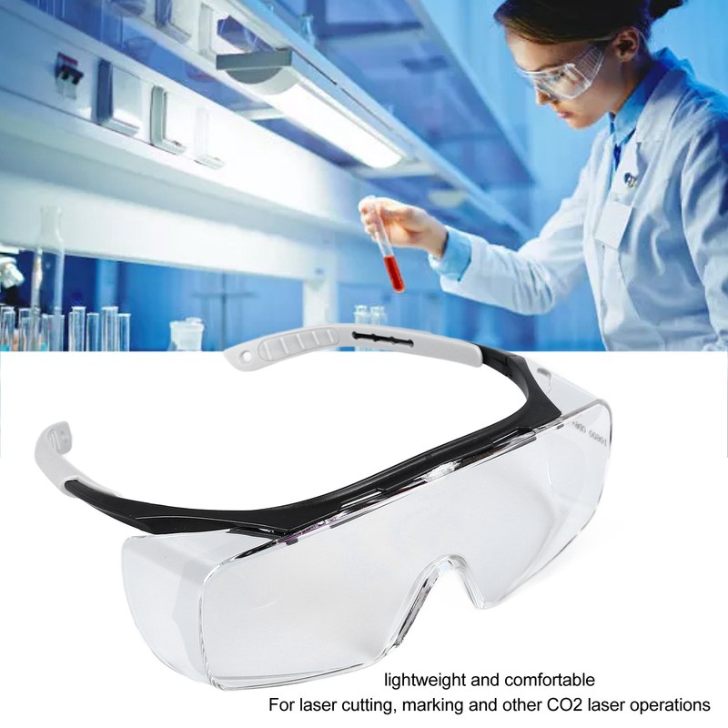 Co2 Laser Safety Glasses Professional 10600Nm Reflective Eye Protection Goggles