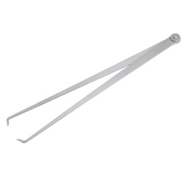 Kozelo Firm Joint Inside Caliper - [14 Inch] Stainless Metal Firm Friction Joint Measurement Tool for Size Measuring Use, Silver Tone