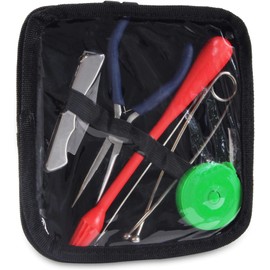 normani Fishing Accessories Set with Bag Starter Set for Beginners – According to the Fishing Law, Colour Dark Black