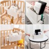 Bedside for Dorm , Plastic Bedside Hanging Organizer with Side
