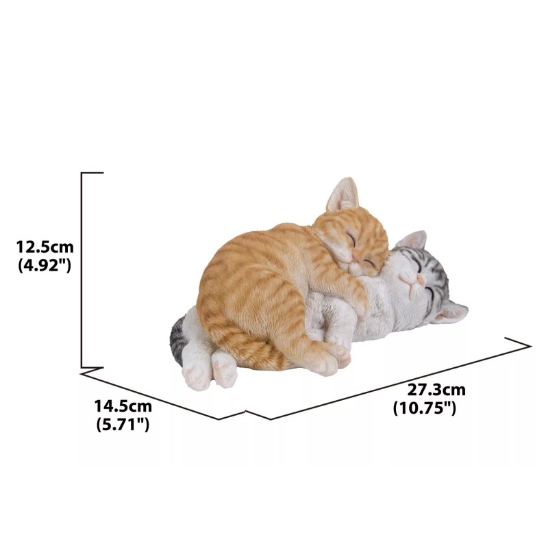 Hi-Line Gift Ltd. Sleeping Cats Decor Garden Statue Garden Yard