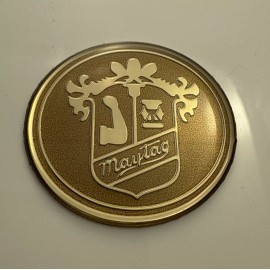 Maytag Vintage Maytag Appliance Badge Decal Shield Logo Emblem OEM New Adhesive Back