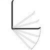 White UPVC Plastic Flexible Angle trim 25mm x 25mm x