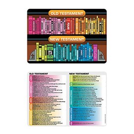 Fun Express Books of The Bible Handout Card - 12 Pieces - Educational and Learning Activities for Kids
