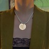 Plate Beads 100 x Mother of Pearl Bowl Round 35