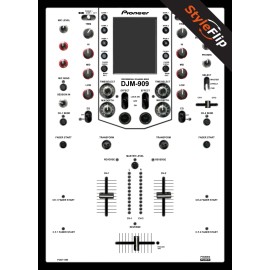 StyleFlip Skins Pioneer DJM 909 Skin | White | Protective Decal | StyleFlip Skins